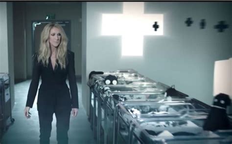 celine dion satan clothes|celine dion creepy commercial.